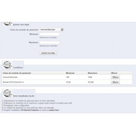 Module Prestahop Paiement Limités