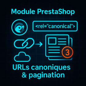 Prestashop URLS Canoniques et pagination