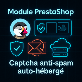 Prestashop Captcha simple anti-spam auto hébergé