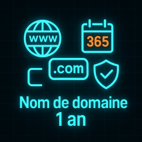 Nom de domaine 1 an