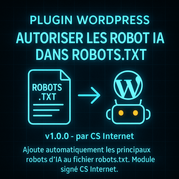 Wordpress autoriser les robots IA
